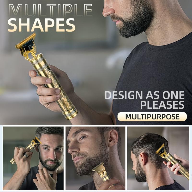 HENA T9 Professional Hair Clipper & Trimmer High Speed Copper Motor Washable T-Blade for Precision Fades All Hair Types