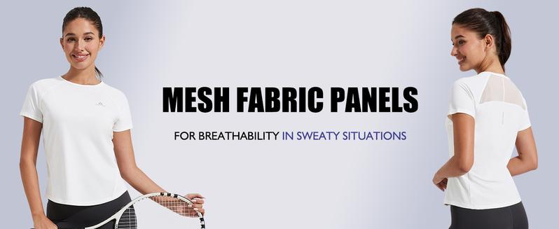 Pioneer Camp Women’s Breathable Athletic Tee | Mesh Back Running Yoga Gym Top