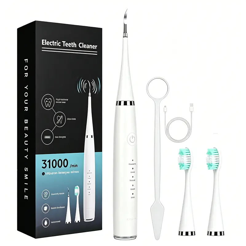 5-Speed Electric Toothbrush with Replacement Brush Head – Sonic Deep Cleaning Toothbrush, Rechargeable Waterproof Toothbrush for Adults, Gum Care & Plaque Removal Oral Care Kit