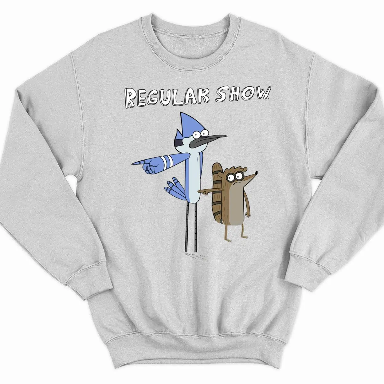 [SALE UP TO 30%] + [FREE SHIP] Regular Show Mordecai and the Rigbys Unisex Cotton Sweatshirt, TV Show Sweaer