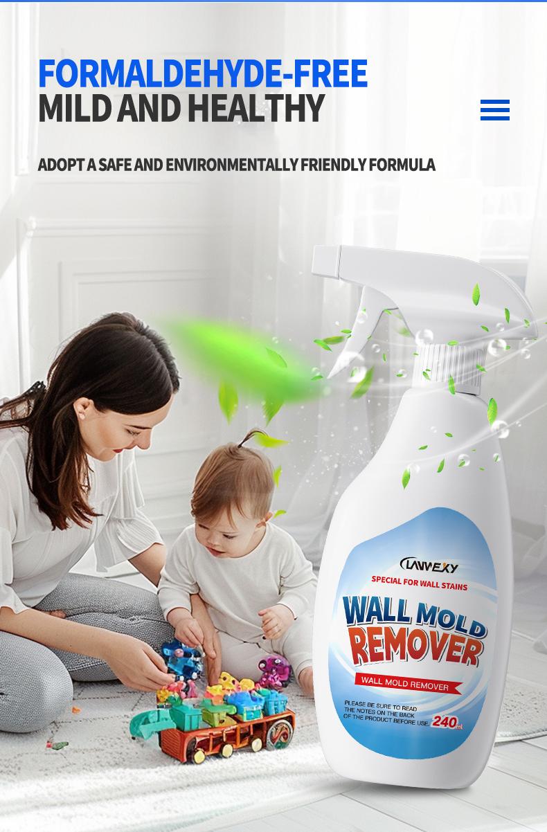 Lanwexy Highly Effective Mould Removal Spray - Prevents Mould Regrowth