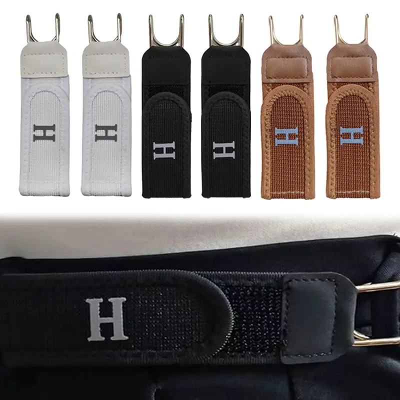 2026 New Unisex Buckleless Belt Hook Velcro Waist Buckle Adjustable Elastic Waist Belt Comfortable Metal Hook Stylish Belts