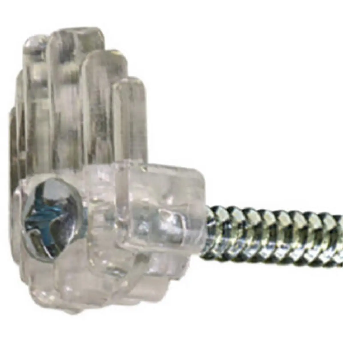 Hillman Fasteners 122313 4 Pack- Clear Plastic Mirror Holders With Mounting Screws - Pack Of 10, Wall Mounted Hanger, Hangable