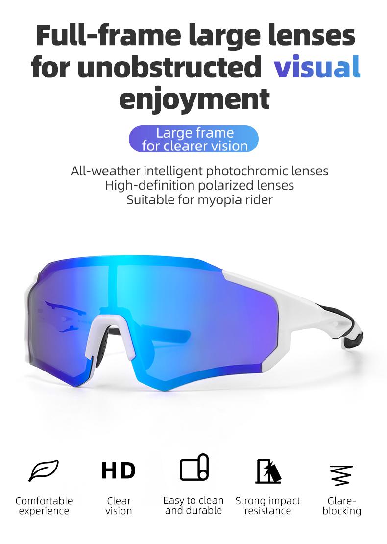 ROCKBROS Polarized Sunglasses for Men Women UV400 Protection Cycling Bike Glasses Lightweight Frame Driving Sunglasses