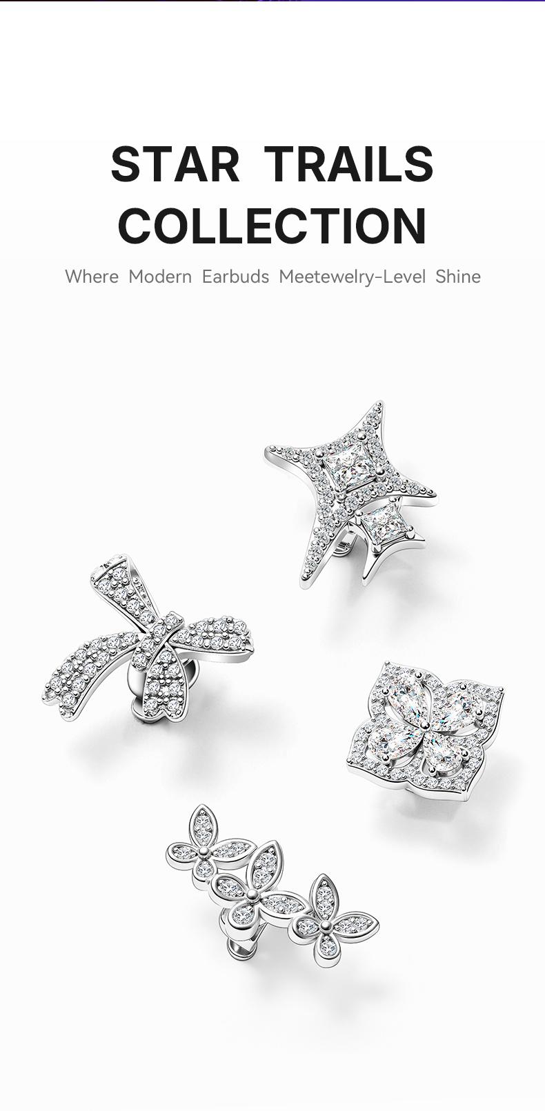 Sanag S6S Nova Open-Ear Clip-On Earbuds – Jewelry-Style Fit, No Sound Leak, All-Day Comfort for Work, Commute, Travel & Fitness