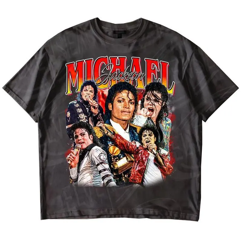 Vintage Michael Jackson Graphic Tee, Y2K Pop Icon Shirt, Unisex