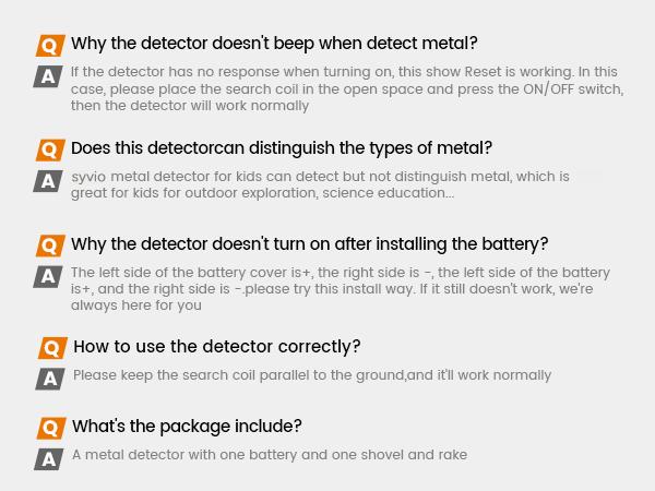 【Best Gift】2 off-Syvio Children's Metal Detector, Adjustable 27.5”-37.8” Metal Detector for Kids with Intuitive LCD Display, Lightweight Kids Metal Detectors with 6” Search Coil for Exploration Hiking, Gift for Boys & Girls Learning Machine