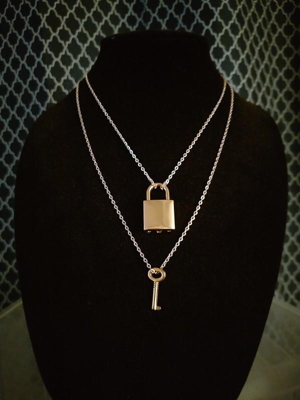 Aja In Wonderland Rose Gold Day Collar with Key Necklace for Women - Perfect for Any Occasion