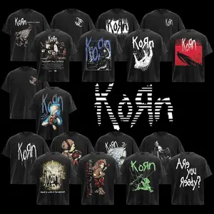 [Collection] Vintage Korn Rock Band T-Shirt for Fans, rock tour t-shirt, alternative band merch, trending t-shirt, 90s graphic tee, vintage graphic tee, grunge aesthetic shirt, classic rock merch