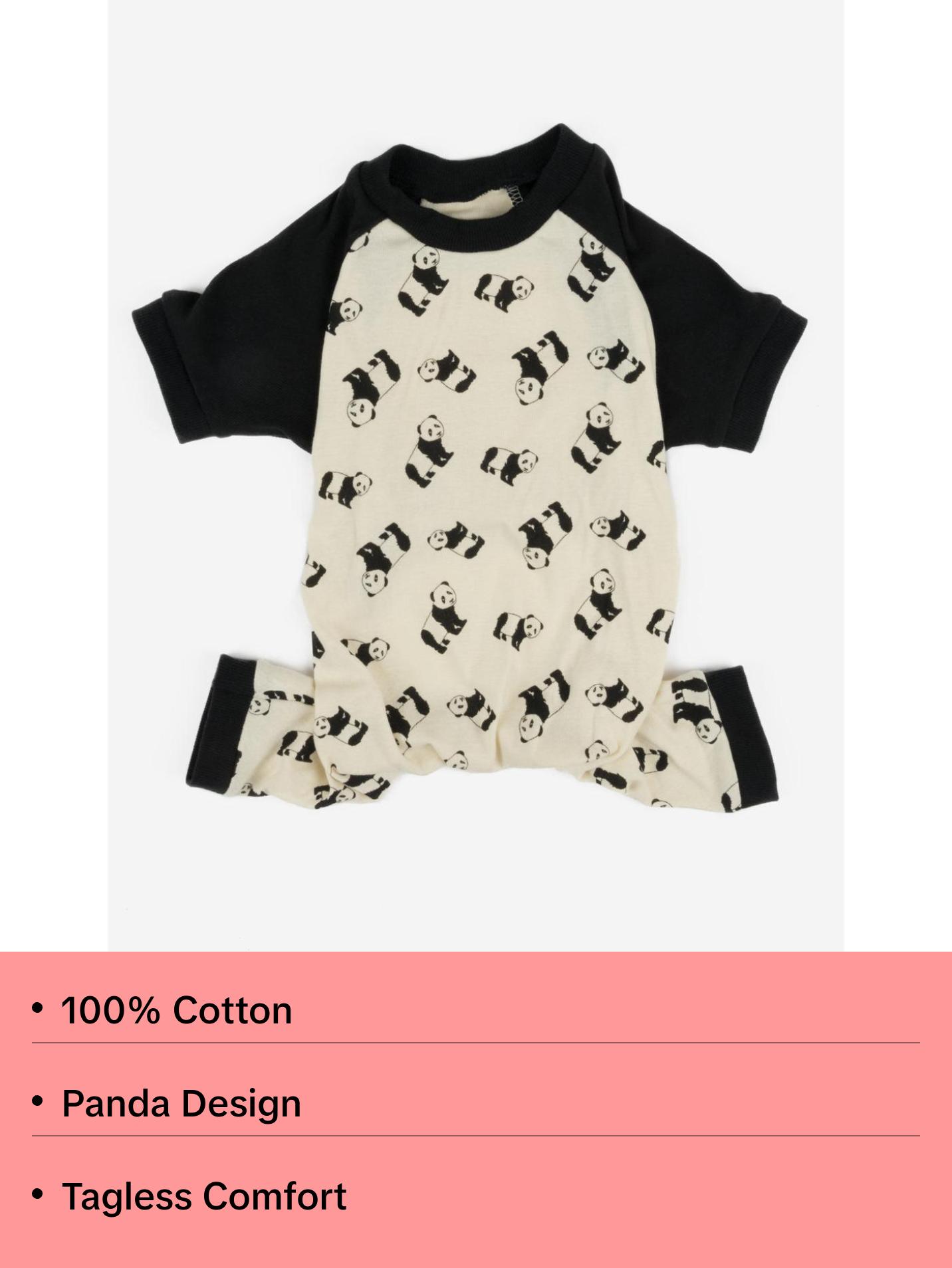 Dog Panda Pajamas