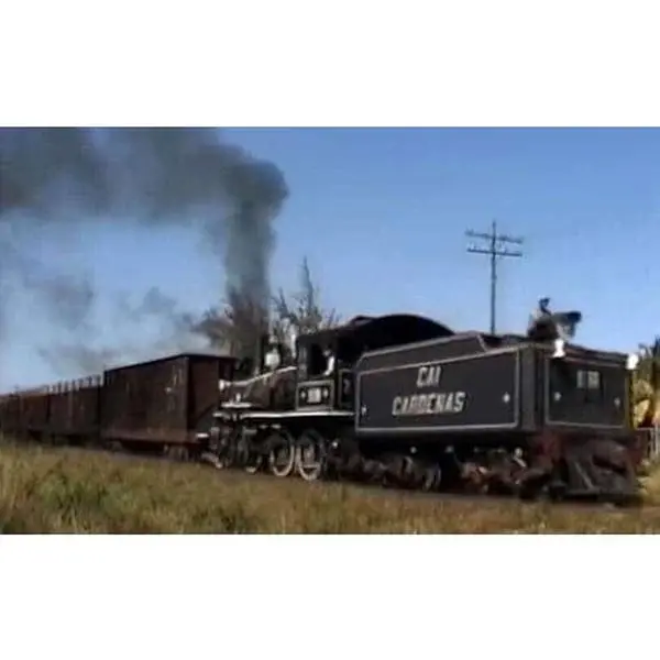USED-Cuba Steam, American Steam locomotives pulling trains in Cuba, on narrow gauge and standard gauge railroads (Unknown)