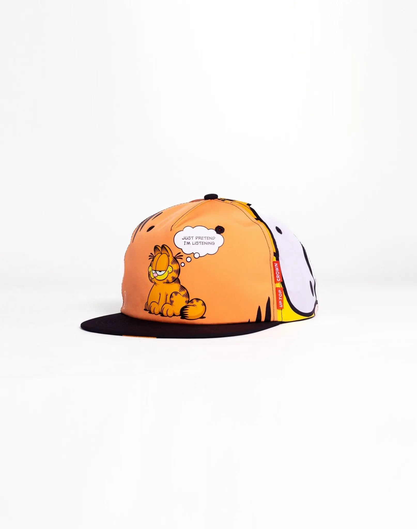 Pretend I'm Listening - Cremesicle | Garfield x Dungeon Forward Hat