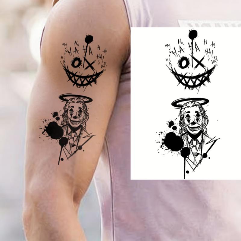 Buy One Get Three Free Herbal Tattoo Stickers - 10-Second Application, Waterproof & 7+ Days Long-Lasting Skin-Safe Temporary Tattoos