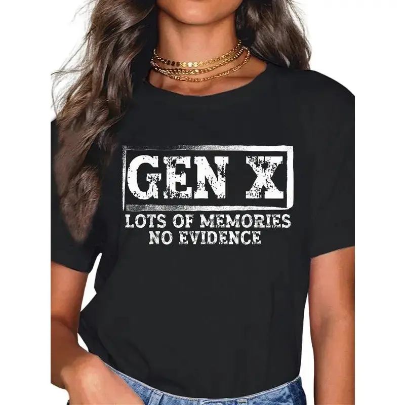 Unisex Relaxation Crew-Neck Long-Sleeve Patterned T-Shirt - Streetwear Style, Comfortable, Simple, High-Quality, Interesting, Everyday Sports & Outdoor Top