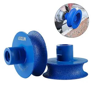 Diamond Round Edge Grinding Wheel - For Edge Trimming of Quartz, Stone, Marble - Angle Grinder Tool for Countertop Edges