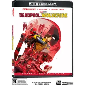 Deadpool & Wolverine  [4K ULTRA HD BLU-RAY MOVIE] With Blu-Ray, 4K Mastering,