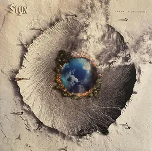 Styx - Crash Of The Crown (Mint (M)) Rock (LP, Album, Cle)