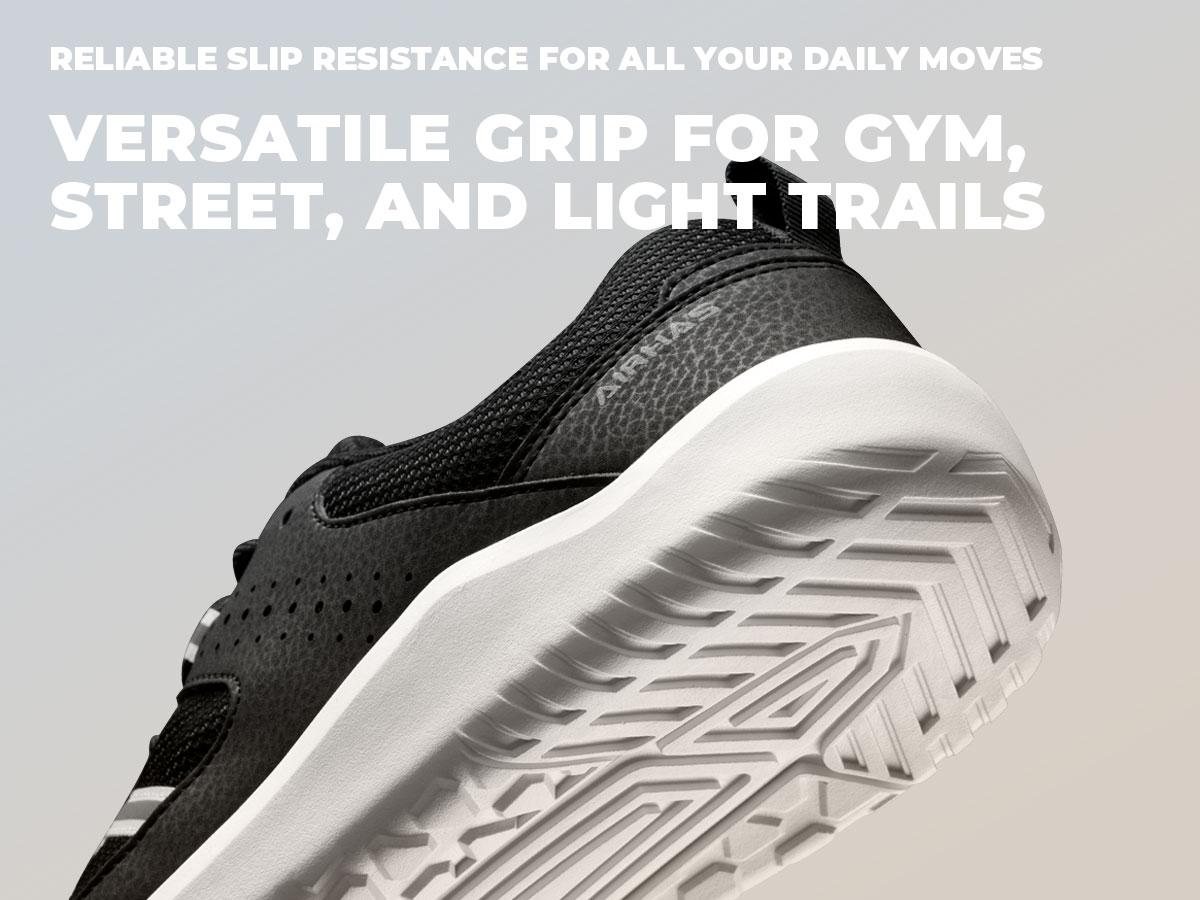 Airhas Men’s Barefoot Shoes with Anatomical Toe Box, Zero Drop, Breathable Gym Shoes — Minimalist Casual Shoes