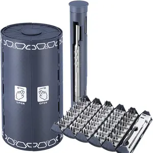 Mini Professional Magnetic Repair Tool Set,128-in-1 removable  self-assembly Precision impact Screwdriver Kit, screwdriver, Repair Tools, Tool Gadgets, diy gift Miniature Screwdrivers for Phones, Laptops, MacBooks, and Electronic Devices multiusepliers