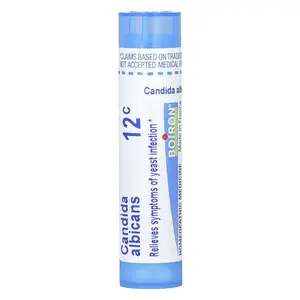 Boiron Candida Albicans, 12C, Yeast Infection Relief, Approx. 80 Pellets | HSA/FSA Eligible