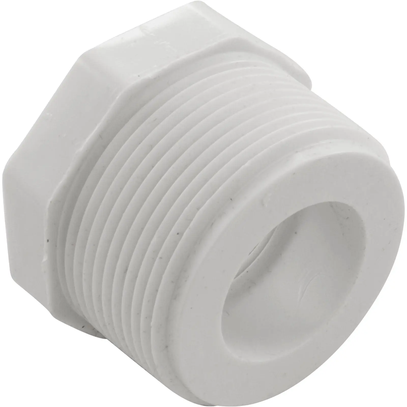 Reducer, Lasco, 1-1/2"mpt x 3/4"fpt, SCH40 PVC