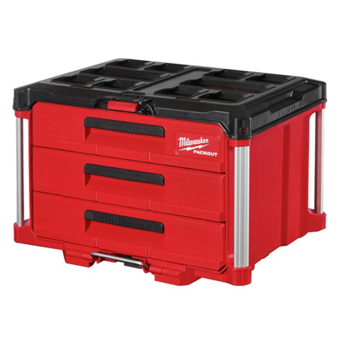 Milwaukee Tool MLW48-22-8443 50 lbs 3-Drawer Tool Box, Tool Organization, Impact Resistant