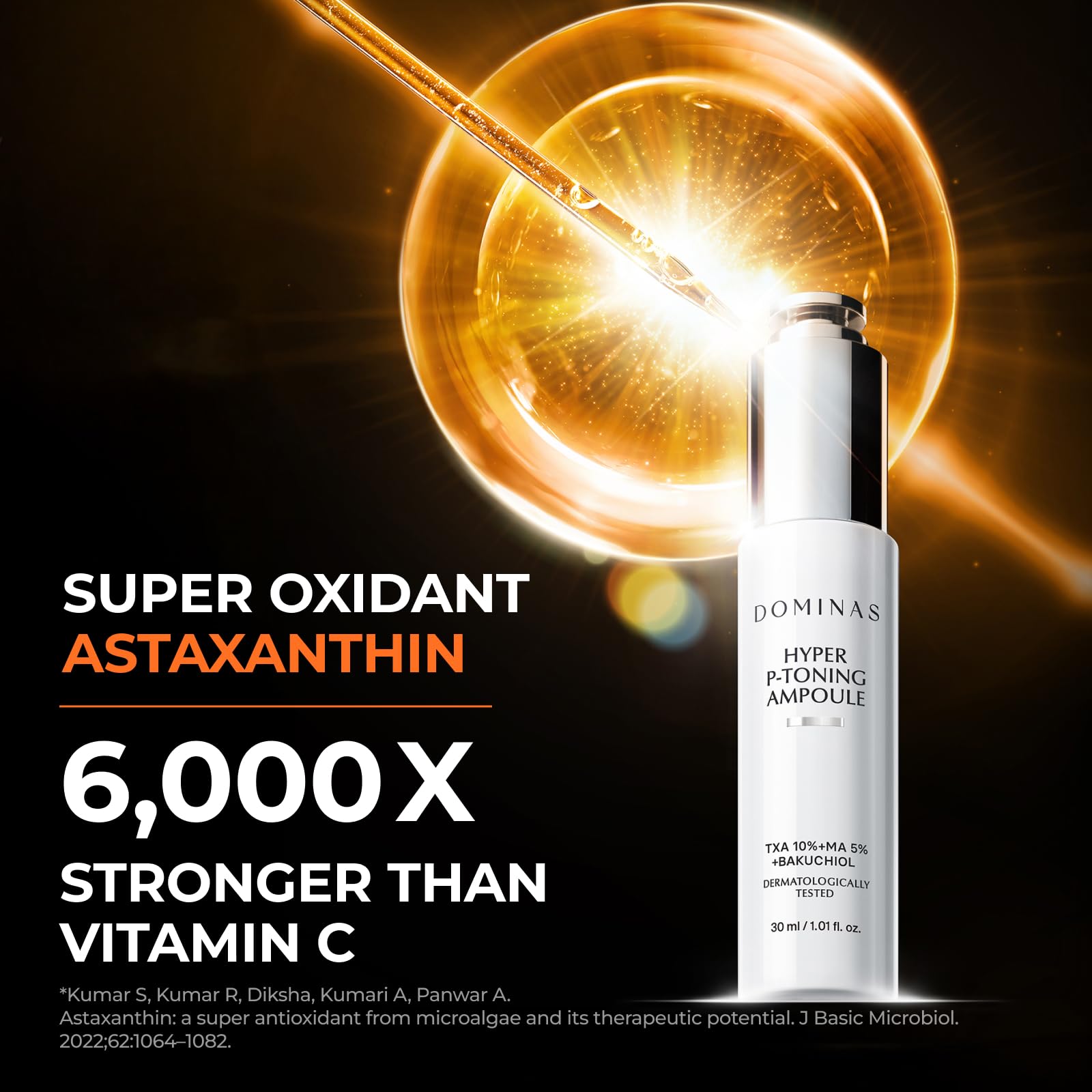 DOMINAS Hyper P-Toning Serum with Niacinamide & Tranexamic Acid for Dark Spot Reduction 30ml Korean Skin Repair