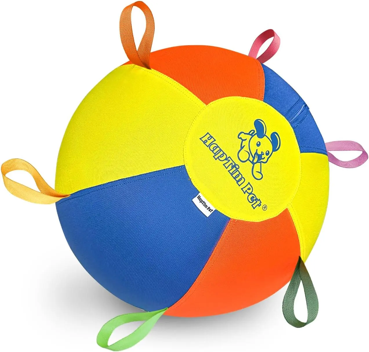 Inflatable Herding Ball for Dogs (NOT for Aggressive Chewer) – Push & Chase Interactive Outdoor Dog Toy