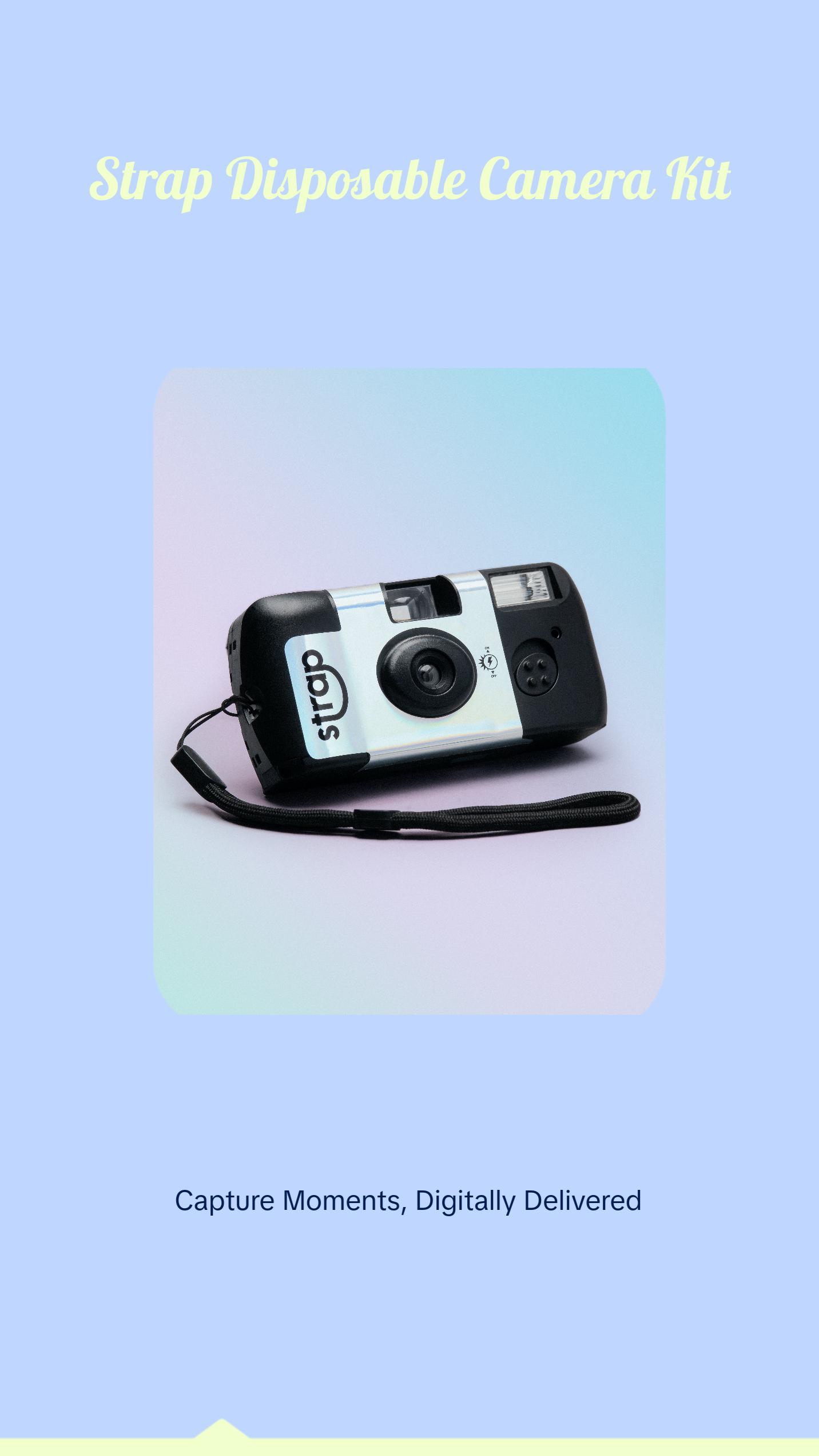 Strap Disposable Camera Kit