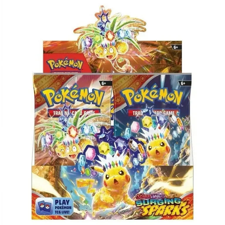 LIVE Energy Break - 36 Pokémon Booster Packs - 8 Spots