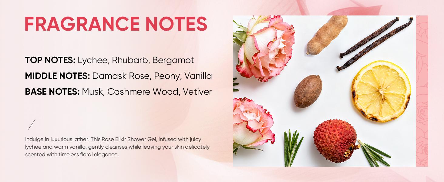 【SW-1】Easyes Rose Essence Native Body Wash - Red rose fragrance 3X repair Deep Moisture Soft Skin for Dry & Sensitive Skin Instant relief of dryness and itching vegan no animal testing The best choice for gifts TikTokShopBlackFriday