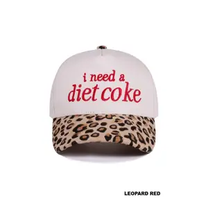 I Need A Diet Coke Two Tone Canvas Cotton Cap