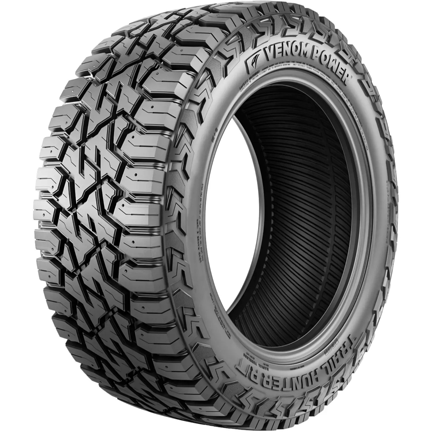 Tire Venom Power Trail Hunter R/T LT33X12.50R22 F 12 Ply RT Rugged Terrain