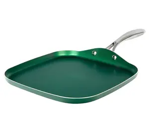 Granitestone 10.5'' Emerald Collection Non-Sti ck Griddle Pan Granitestone 10.5'' Emerald Collection Non-Sti ck Griddle Pan
