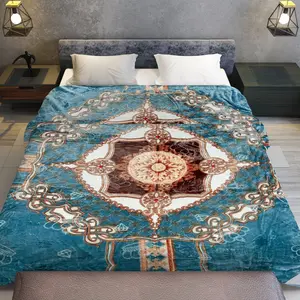 Thick Double Layer Winter Blanket - 6 LB - 3 KG - بطانيات شتوية طبقتين جودة عالية