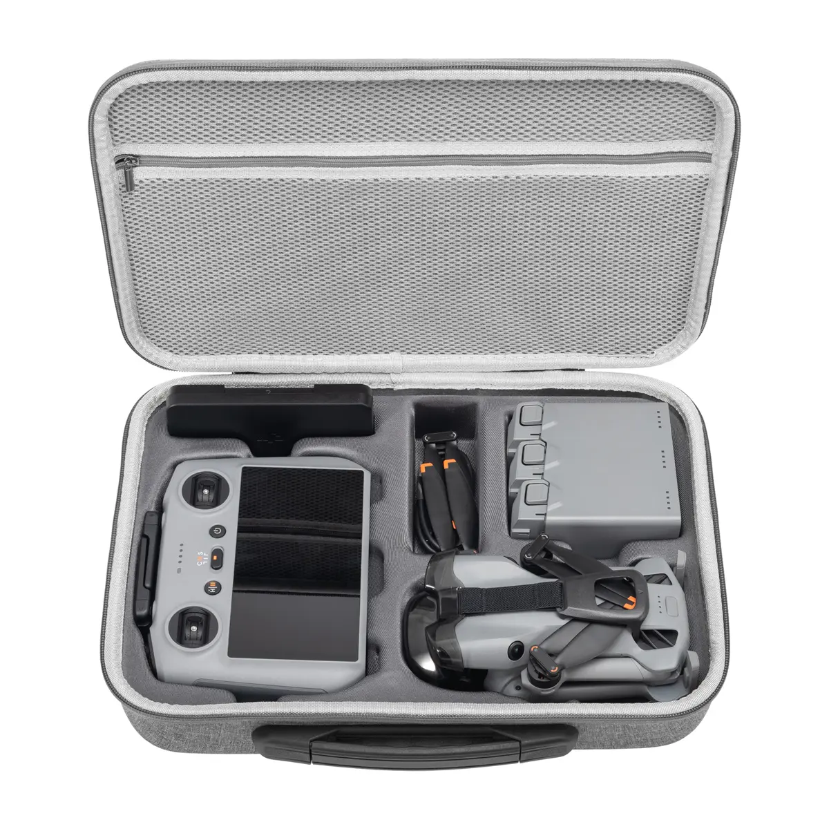 Aries Carrying Case for DJI Mini 5 Pro Fly More Combo, Gray