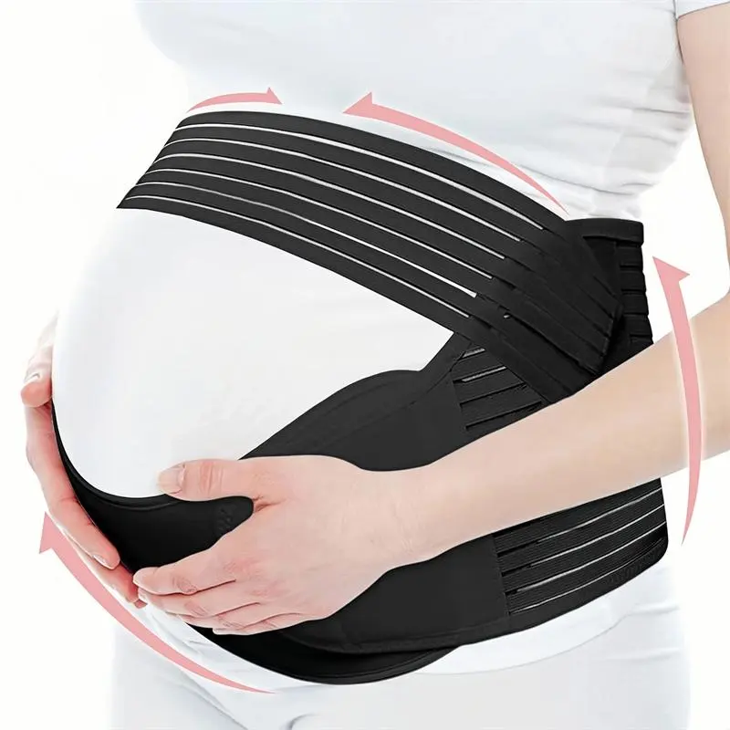 Maternity Solid Belly Belt, Belt for Pregnancy, Postpartum Waist Control Belt, Postpartum Belly Band, Postpartum Abdominal Binder, Women's Maternity Belt, Breathable Maternity Belt, Maternity Supplies for Women