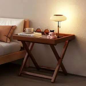 Foldable Table, Space-Saving Multipurpose Side Table For Living Room, Sofa, Bedside, Snacks, Drinks, Storage, Coffee Table