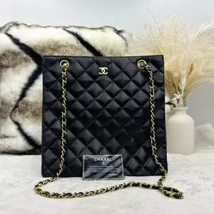 Pre-owned CHANEL Vintage Timeless CC Chain Tote Bag 866