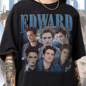 Limited Edward Cullen Vintage Bootleg T-shirt, Twilight Saga Movie Classic Retro Sweatshirt