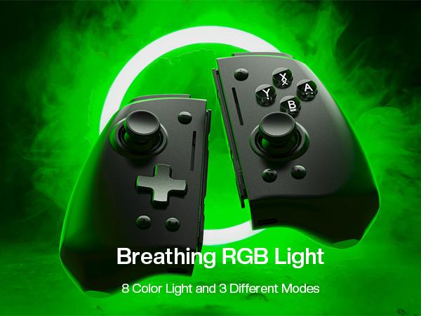 NYXI Hyperion Pro Wireless Switch Controller with Hall Effect Joystick & 6-Axis Gyro – Perfect Gift for Gamers Console Adjustable Grip Lights Memory Metal Gaming Items