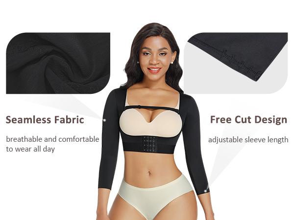 FeelinGirl Upper Arm Shaper for Women Post Surgery Slimming Compression Sleeves Arm Lipo Compression Garments Bras Women FeelinGirl Upper Arm Shaper for Women Post Surgery Slimming Compression Sleeves Arm Lipo Compression Garments Bras Women