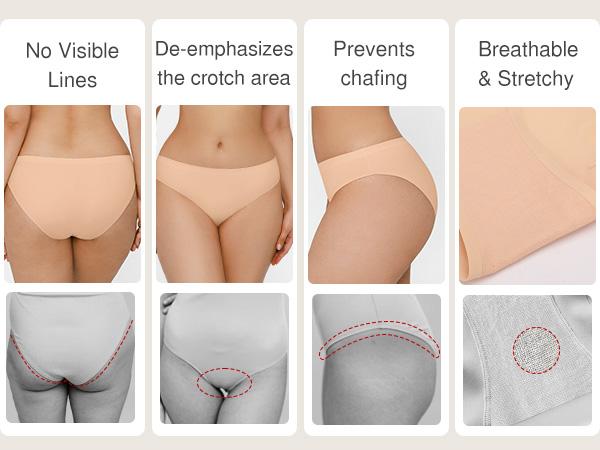 Popilush Seamless High-Stretch Bikini Swimsuit