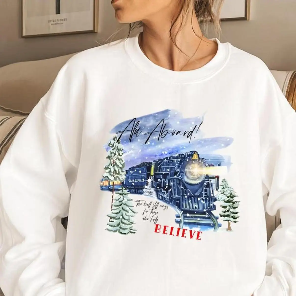 Polar Express Sweatshirt Shirt Hoodies, Polar Express Believe Movie Shirt, Retro 90s Christmas Movies Tee, Christmas Sweatshirt