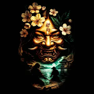 ONI'S GARDEN DTF TRANSFER FOR T-SHIRTS OR HOODIES