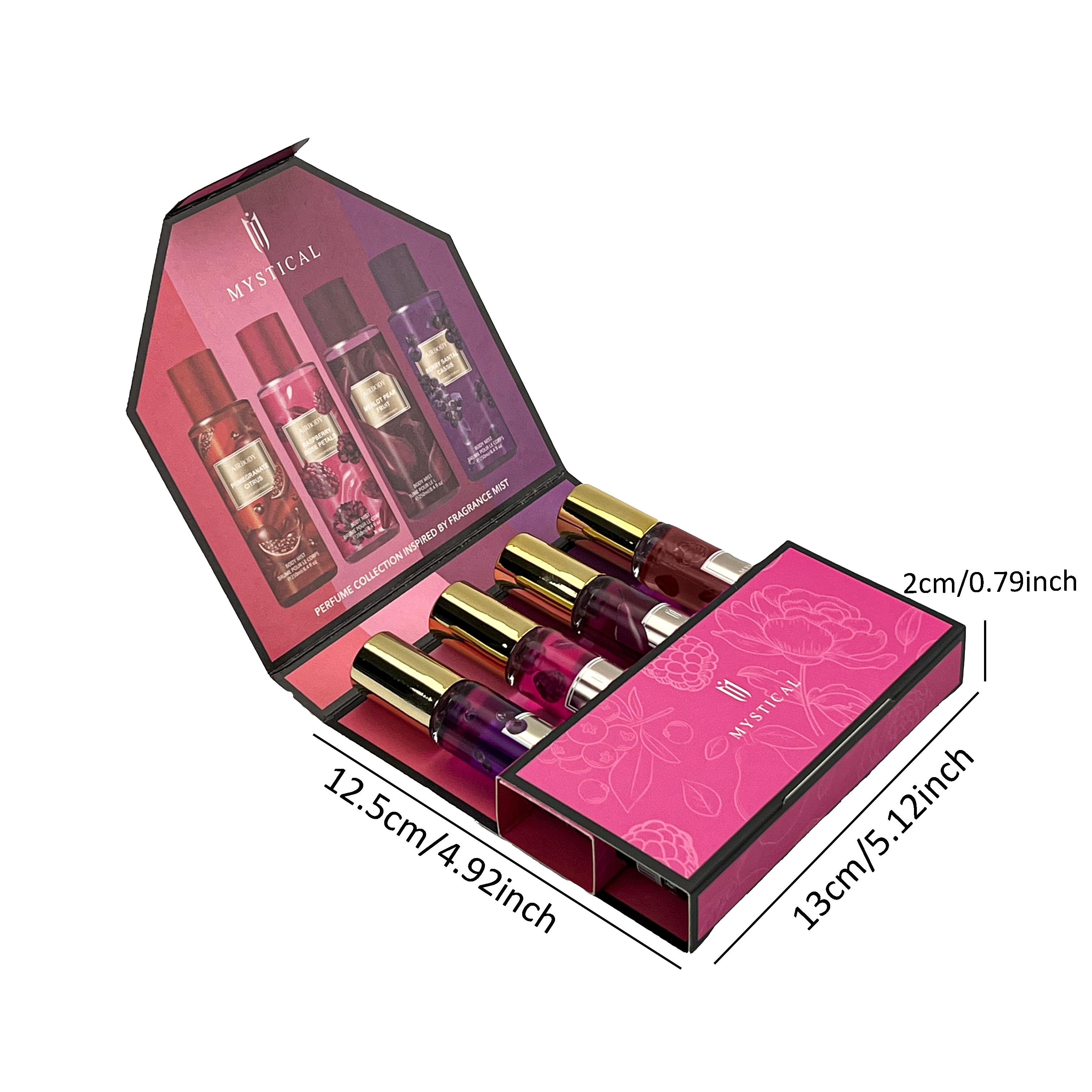 Women's mini Perfumes set,good girl perfume,Floral Fruity fragrance spray,Valentine's Day gift,20ml*4pcs