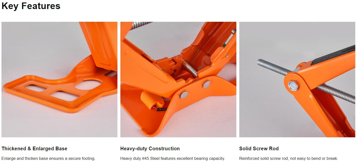 VEVOR Electric Scissor Jack,  3 Tons /6600 lbs Car Jack with Electric Impact Wrench, 12V Car Jack with Double Saddles with Remote Control, Portable Car Jack Lifting for Sedan, SUV, Truck Tire Change