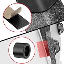 Nilight Windshield Frame Mounting Bracket for 52Inch LED Light Bar for 2018 2019 2020 2021 2022 2023 Wrangler JL/JLU Unlimited,,Black