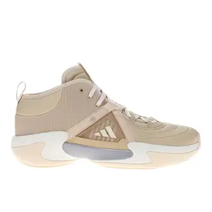 adidas Mens Exhibit Select Mid Basketball Sneakers Shoes - Beige