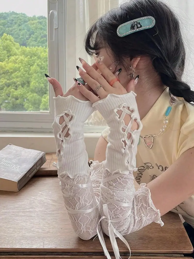 y2k arm warmers aesthetic - TikTok Shop